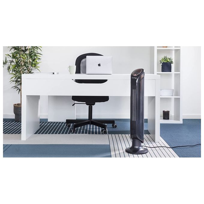 Rowenta SO9420 Intense Comfort Hot Termoventilatore a Torretta Ceramica 2400W 40 m² Telecomando Oscillazione 90° colore Nero