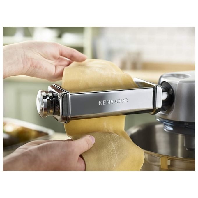 Kenwood KAX980ME Sfogliatrice per Impastatrice Planetaria, Acciaio Inossidabile, Argento