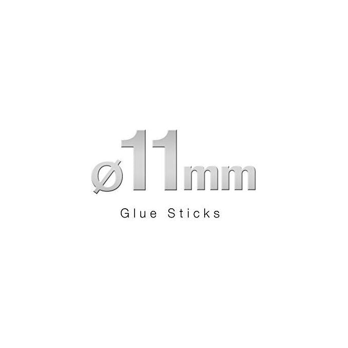 Steinel Stick di Colla Nera con Diametro di 11mm 10 Pezzi