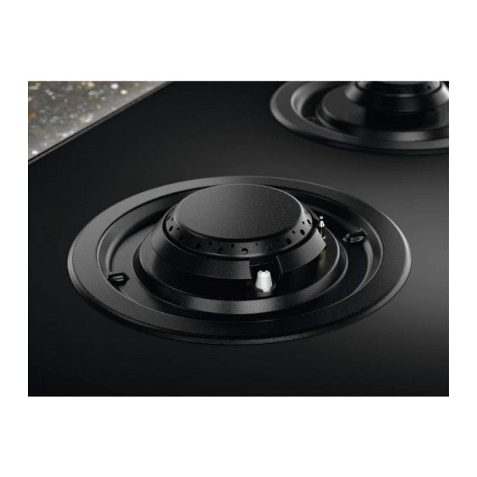 Electrolux KGG643753K Serie 800 Piano cottura Gas 60 cm 4 fuochi FlameLight Hob2Hood StepPower colore Nero