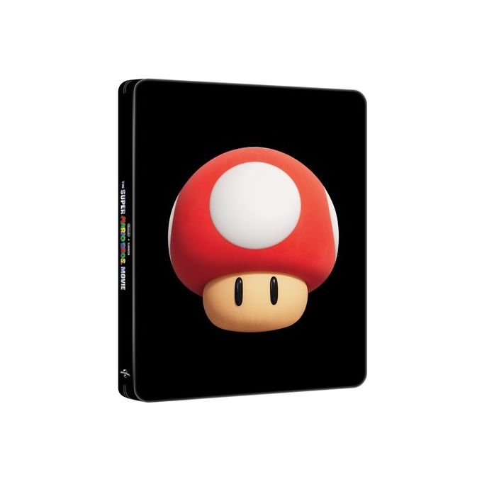 Universal Pictures 5053083260002 Super Mario Bros - Il Film Steelbook 4K Ultra HD Blu-Ray 2 dischi lingue Italiano Inglese sottotitoli Italiano colore Nero