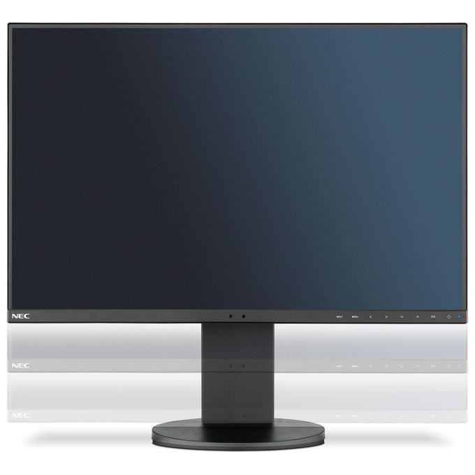 Sharp monitor 27 pollici Full HD, MultiSync EA272F, pannello IPS, 1920x1080, USB-C, DisplayPort, HDMI, regolazione altezza, Nero