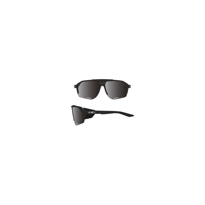 100% 60031-00001 Norvik Occhiali da Sole Avvolgenti Mezza Montatura Lenti Intercambiabili UV400 Nero colore Nero