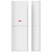 Beghelli 60050 Sensore di Apertura Wireless per Sistema Allarme DOM-E Beghelli Tecnologia LoRa Portata 300 m Batteria CR123A inclusa colore Bianco