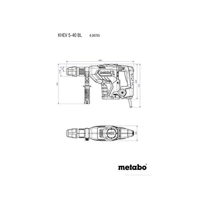 Metabo Khev 5-40 Bl Martello Combinato