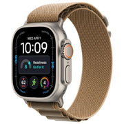 Apple MJAF4QL-A Apple Watch Ultra 4 GPS + Cellular Cassa 49 mm in Titanio con Cinturino Alpine Loop Duna colore Beige