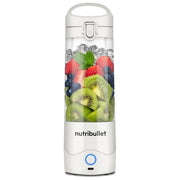 NutriBullet NBP003W Frullatore Portatile per Sportivi 0,475 L Ricaricabile USB-C Tritaghiaccio senza BPA colore Bianco