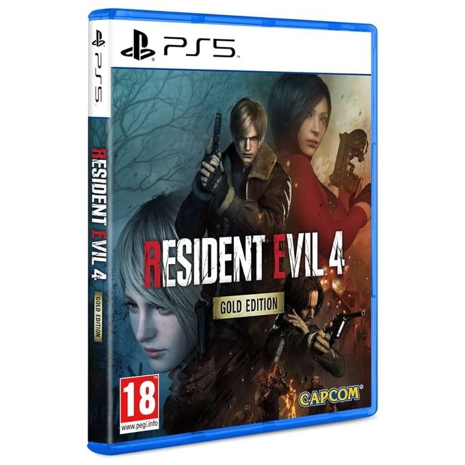 Capcom 5055060904145 Resident Evil 4 Gold Edition Gioco PS5 con Separate Ways e Extra DLC Pack