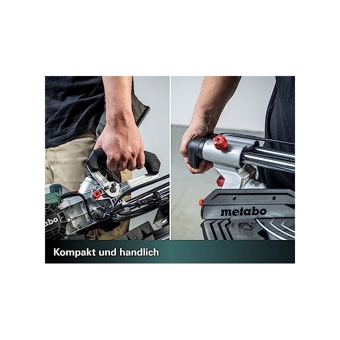 Metabo 610216000 KS 216 M Troncatrice 1100 W Lama 216 mm Inclinazione -2 a 47° Piano Girevole 47-47°