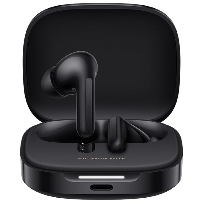 Xiaomi BHR9251GL Redmi Buds 6 Auricolari Bluetooth 5.4 ANC 49 dB Dual Driver 10+42h IP54 colore Nero