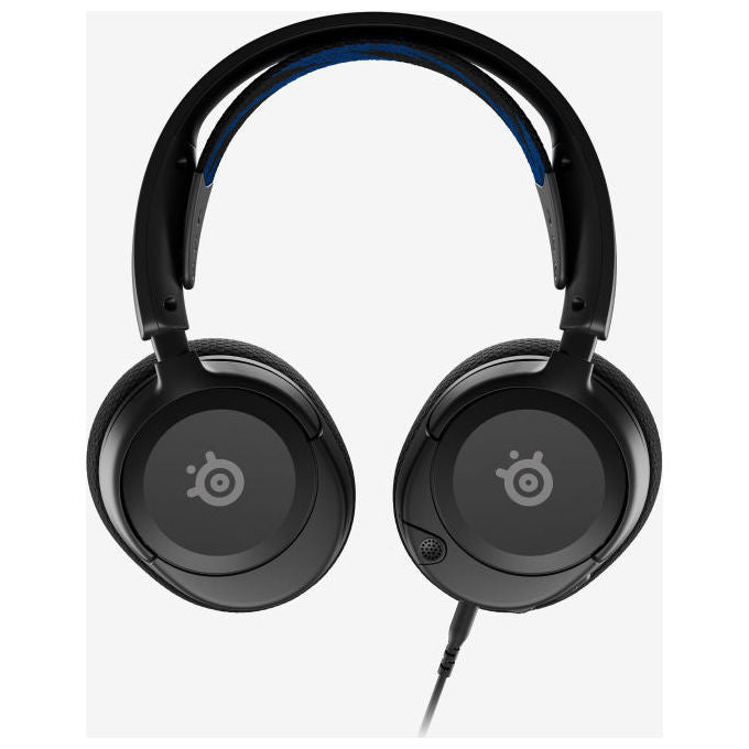 Steelseries 61611 Arctis Nova 1P Cuffie Gaming Cablate A Padiglione Nero