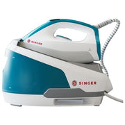 Singer TRUEBLAST True Blast 1.0 Ferro da Stiro con Caldaia 2200W 4.5 bar Piastra Ceramica Vapore 130 g-min colore Bianco Blu
