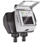 Claber 8498 Dual myAquaSolar Programmatore Irrigazione 2 Vie Solare Bluetooth Attacco 3-4'' 0,5-10 bar