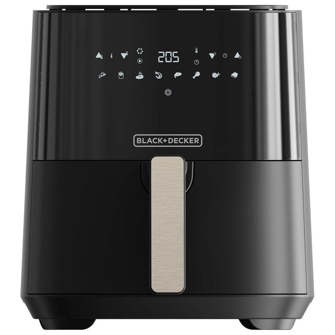 Black and Decker ES9730080B Friggitrice ad aria 5 L 1450 W 8 Programmi Display Touch colore Nero