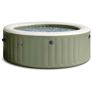 Intex 28428NP PureSpa Spa Gonfiabile Idromassaggio 6 Posti 216 cm 140 Getti Bolle 2200 W colore Verde Oliva
