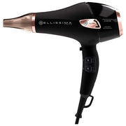 Imetec P5-3800 Bellissima My Pro Ceramic Asciugacapelli 2300W Nero-Oro rosa