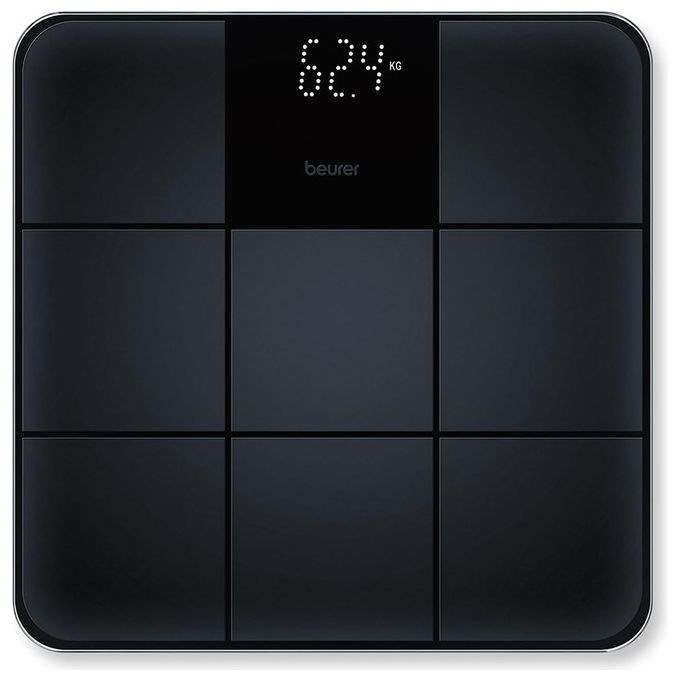 Beurer GS 235 Bilancia in Vetro con Superficie Antiscivolo e Magic Display