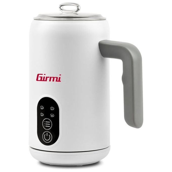Girmi ML5301 Montalatte Elettrico 500W 4 Funzioni Caldo Freddo 300 ml Touchscreen Spegnimento Automatico colore Bianco