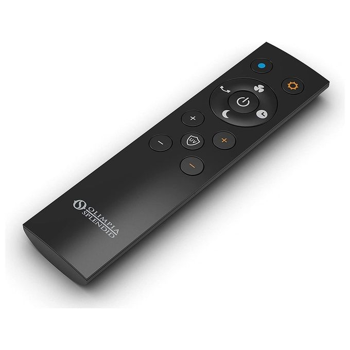 Olimpia Splendid 99276 Vertigo Purificatore d'aria per ambienti fino a 15 m² HEPA 14 UV-C carboni attivi 2000W Wi-Fi 32 dB colore Nero
