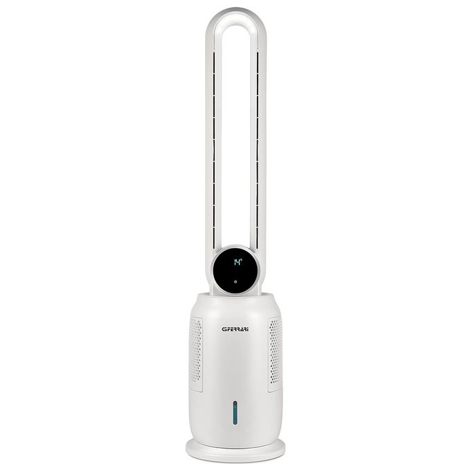 G3 Ferrari G5005201 Cool Master Raffrescatore Evaporativo Senza Pale 35W 12 Velocita' Serbatoio 2L Timer 12h Ioni colore Bianco