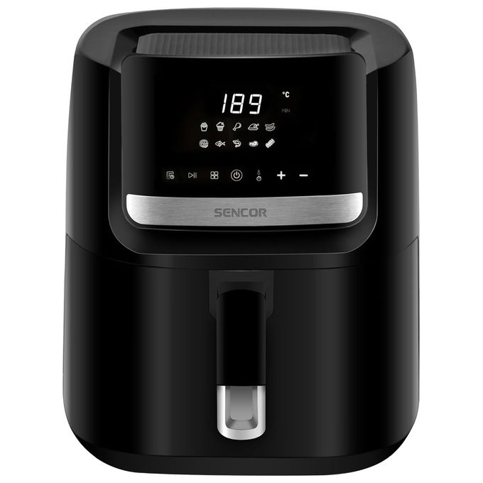 Sencor SFR 6550BK Friggitrice ad aria 6,5 L 1600 W Display Digitale LED Touch Control colore Nero