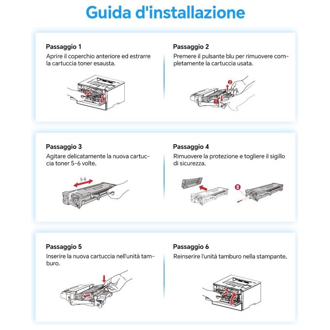 Pantum TL-A4201H Cartuccia Toner Originale 3000 pagine per BP4200DW BM4200DW BM4240ADW BM4300ADW colore Nero