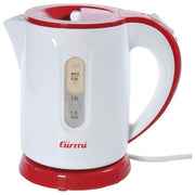 Girmi BL1000 Bollitore Elettrico 0,8 L 1100W Spegnimento Automatico Base Girevole 360° colore Bianco Rosso