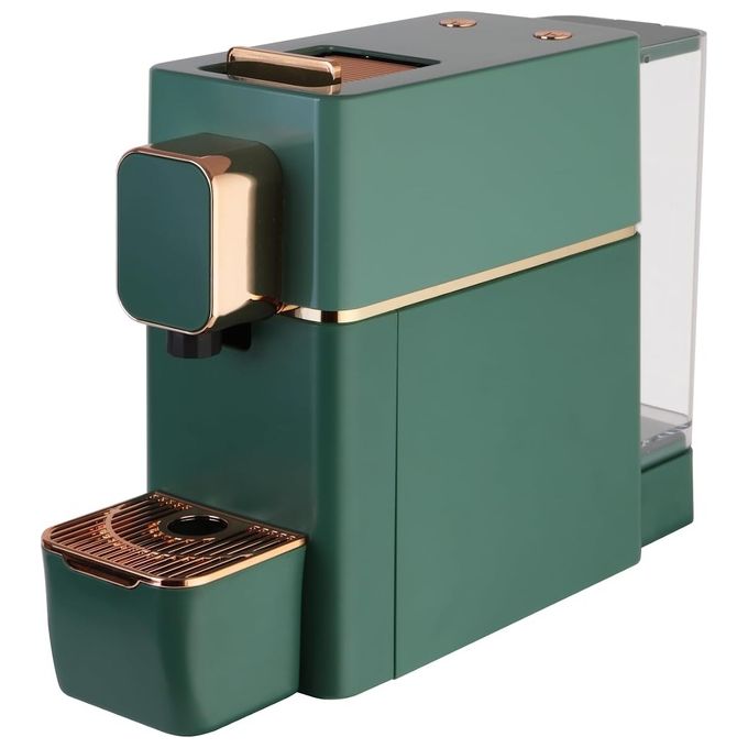 EspressoDue 369 Linda Green Macchina da caffe' a Capsule 0.8 L 19 bar 1400 W Thermoblock Spegnimento Automatico colore Verde