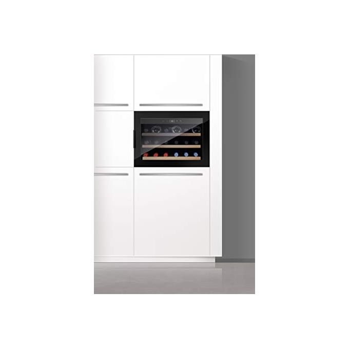 Caso 627 WineSafe 18 EB Cantinetta Vino Incasso 18 Bottiglie Compressore Classe G 38 dB Sensor Touch colore Nero
