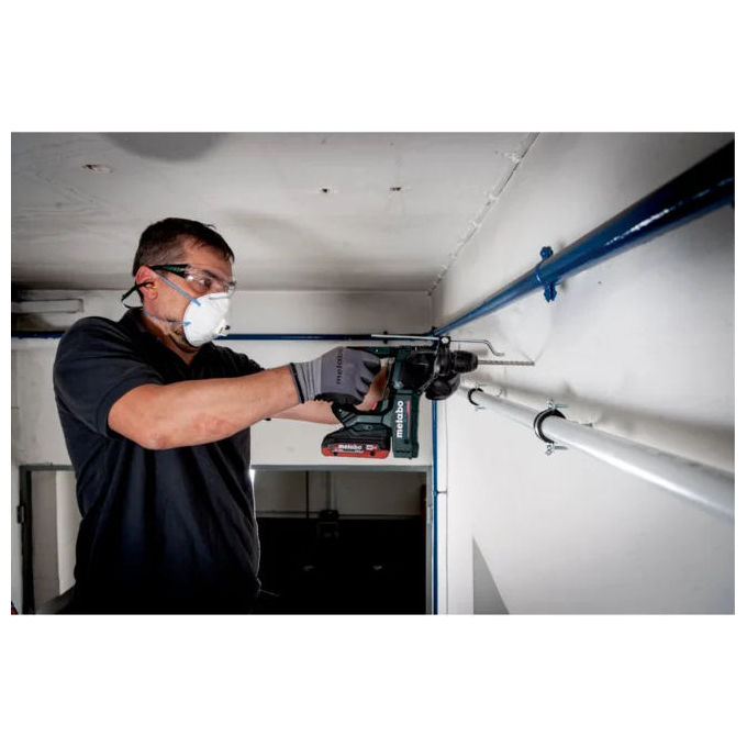 Metabo 628414000 SDS-plus Serie di Punte-Scalpelli SP 17 pz Tipo SDS-plus Diametro 5 mm Lunghezza 110 mm Adatto per Martello Perforatore Colore Acciaio inox