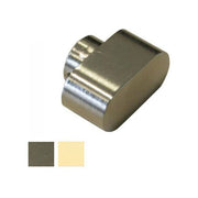 Cisa 06355.00.0.66 Pomolo Ovale per Cilindro Ottone Perno Rasabile colore Lucido