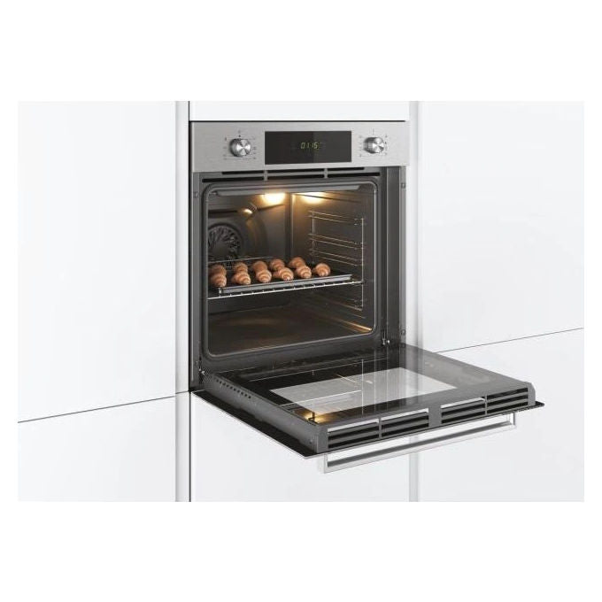 Candy FCT615X-1 Smart Steam Forno da incasso Elettrico Ventilato 70 L Classe A Vapore Grill 8 Programmi (59x56x56 cm) colore Acciaio Inox