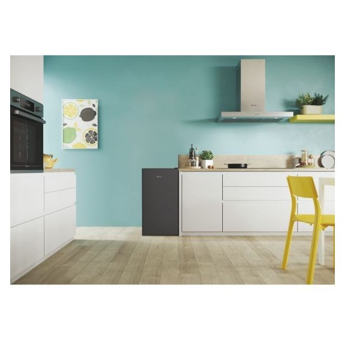 Candy CHASD4385EBC Frigorifero Monoporta 90 L 85 cm Classe E 37 dB Libera Installazione Statico colore Nero