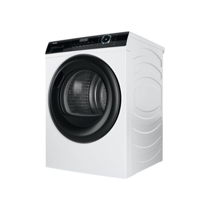 Haier HD90-A3939 I-Pro Serie 3 Asciugatrice Pompa di Calore 9 Kg Classe C Inverter 15 Programmi (85x60x67 cm) colore Bianco