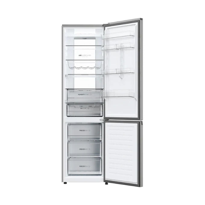 Haier HDPW7620ANPK 2D 60 Serie 7 Pro Frigorifero Combinato 409 L 205 cm Classe A 35 dB No Frost Wi-Fi colore Acciaio Inox