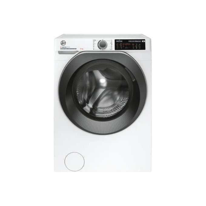 Hoover H-WASH 550 HW 210AMBS-1-S Lavatrice a carica frontale 10 Kg  1200 giri Classe A 9 cicli Care Motore Eco-Power 60x59X85 Bianco