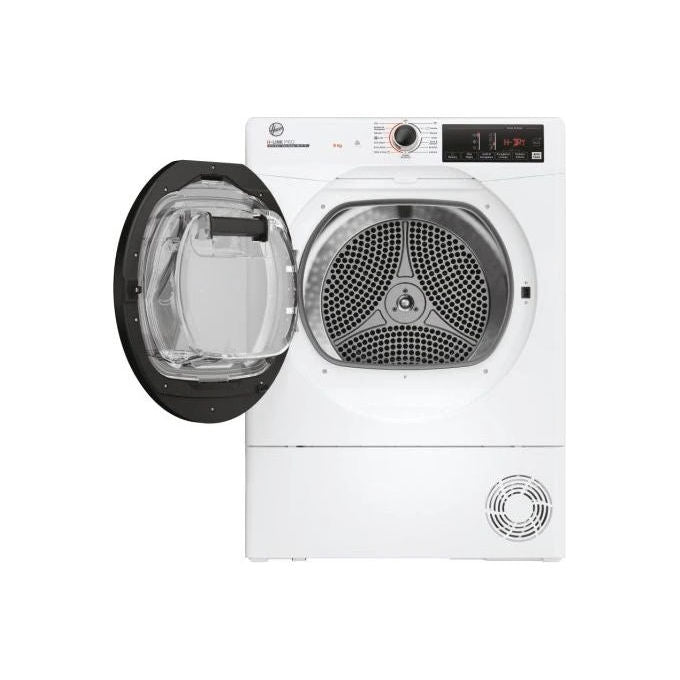 Hoover NDEH11A2TCBEXS-S H-DRY 500 Asciugatrice Pompa di Calore 11 Kg Classe E Wi-Fi Inverter (85x60x61 cm) colore Bianco