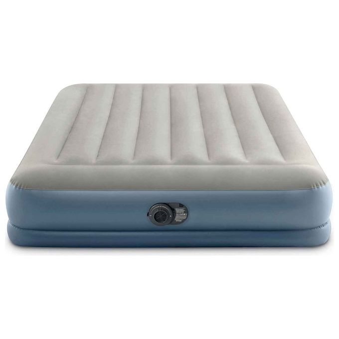 Intex 64118ND Materasso Dura-Beam Pillow Rest Mid-Rise Matrimoniale Autogonfiante 152x203x30 cm Matrimoniale Versione 2023