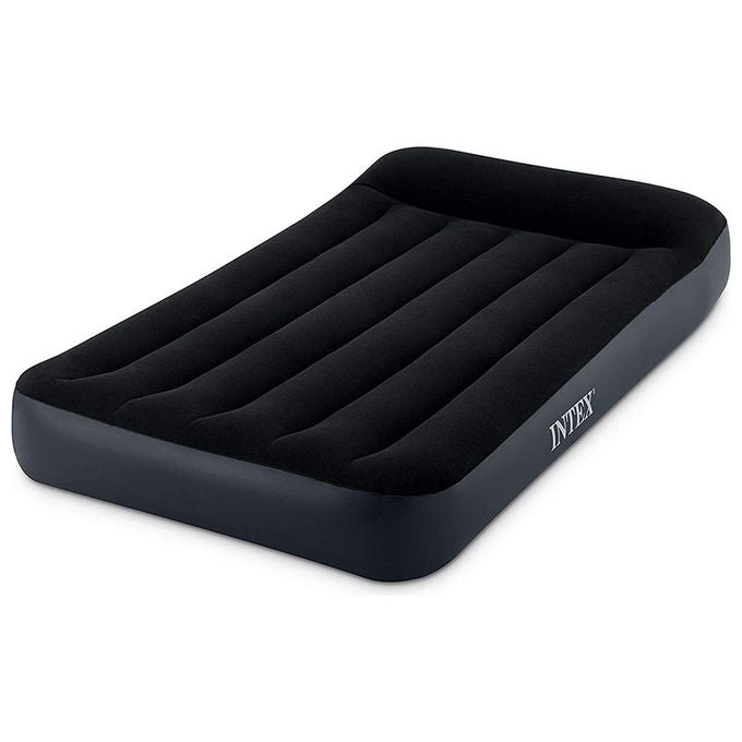Intex Materasso Dura-Beam Pillow Rest Singolo Con Tecnologia Fiber Tech  Pompa