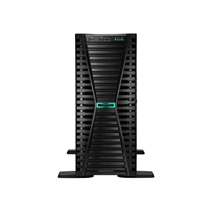 HPE ProLiant ML110 Gen11, server tower 4.5U, Intel Xeon Gold 5416S 2GHz 16 core, 64GB DDR5, 2x 960GB SSD SATA, 8 alloggiamenti SFF hot-swap