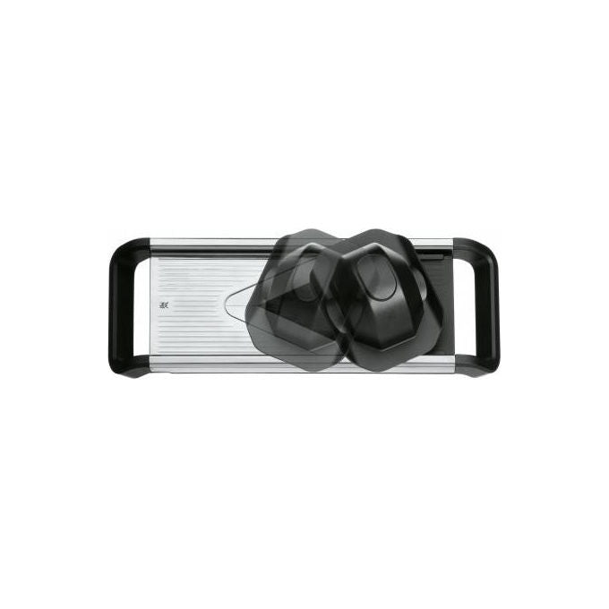 WMF 0686106040 Grattugia piatta in Acciaio inox con lama in acciaio 18-10 Cr.Ni colore Nero