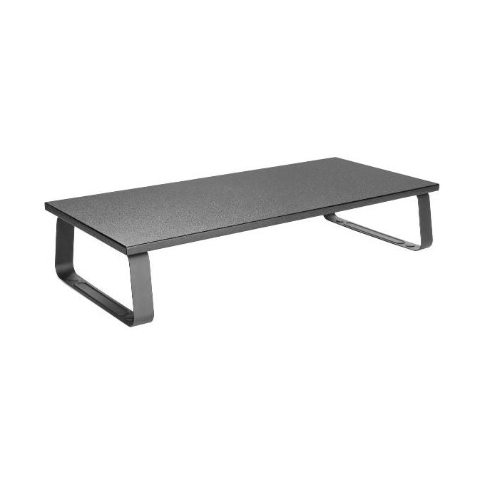 Equip 650880 Supporto da Tavolo per Monitor e TV Acciaio Inox portata 20 Kg colore Nero