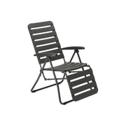 Stiliac 23491 Mary Poltrona Relax Automatica Pieghevole Reclinabile 5 Posizioni Uso Interno Esterno Made in Italy colore Antracite