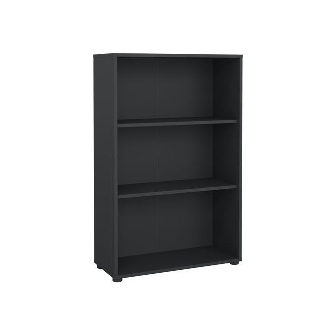 Tvilum 65585IG Sign Libreria 2 ripiani 1 regolabile 80x34x124 cm colore Grigio opaco