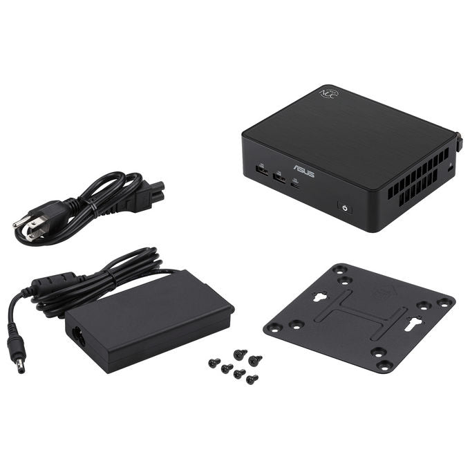 Asus 90AR00W2-M000D0 NUC 16 Pro Mini PC Barebone Intel Core Ultra 7 366H RAM fino a 128 GB SSD M.2 PCIe Wi-Fi 7 Bluetooth 6.0 Thunderbolt 4 colore Nero