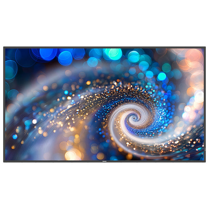 Philips 65BDL2050A-00 Visualizzatore di Messaggi Digitale 65'' 4K UHD 400 cd-m² Android 14 16-7 colore Nero
