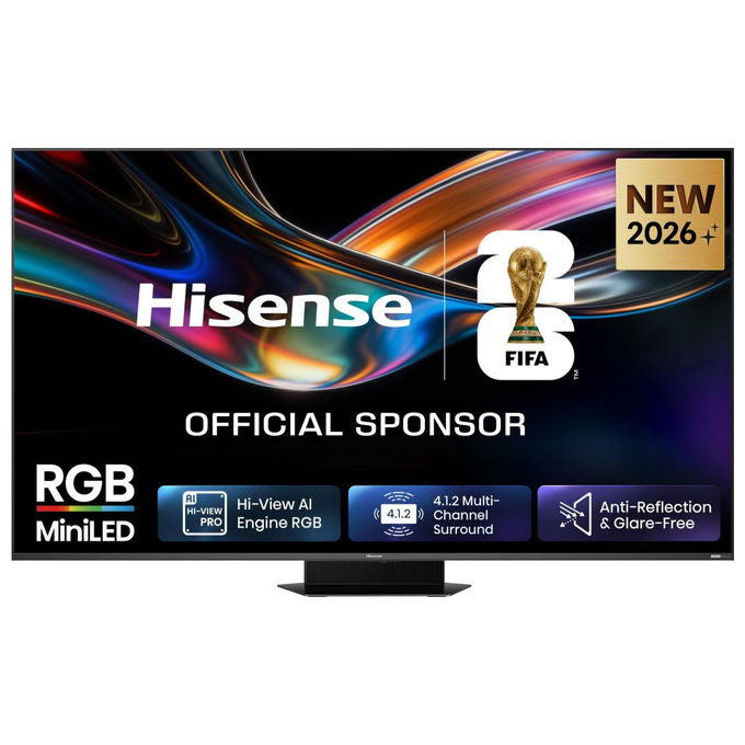 Hisense 65UR9S Smart TV MiniLED RGB 65'' 4K 170Hz Anti Riflesso Dolby Atmos VIDAA OS colore Grigio