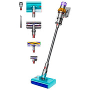 Dyson 448798-01 V15s Detect Submarine Aspirapolvere senza filo secco e bagnato ciclonica 0,76 L 240 AW 60 min colore Nichel Giallo