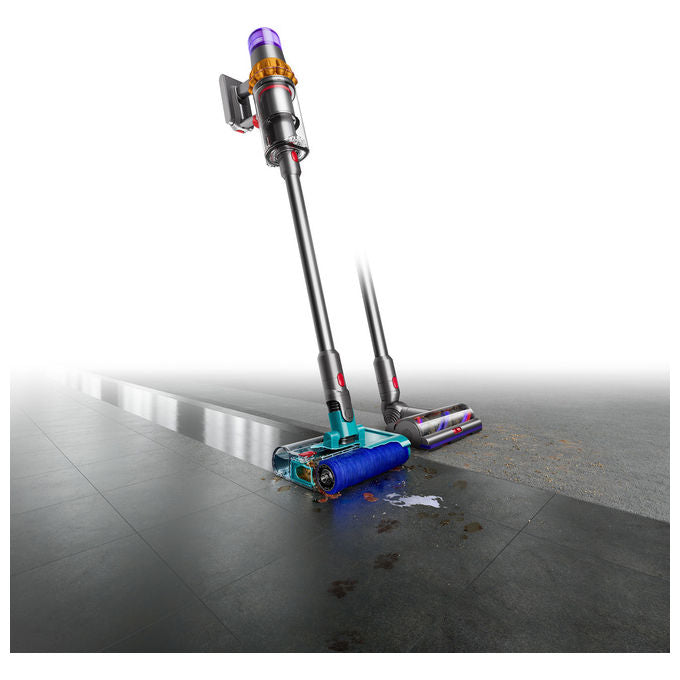 Dyson 448798-01 V15s Detect Submarine Aspirapolvere senza filo secco e bagnato ciclonica 0,76 L 240 AW 60 min colore Nichel Giallo