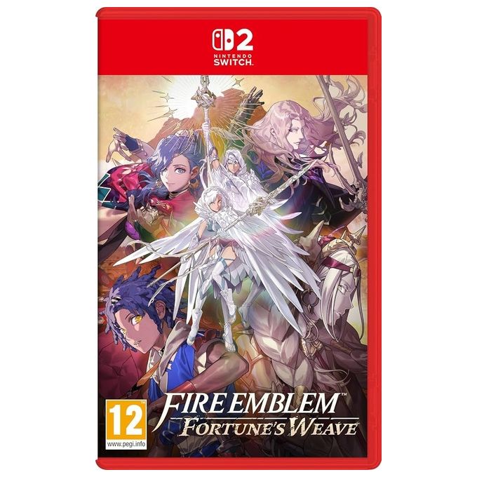 Nintendo Fire Emblem Fortune's Weave - Nintendo Switch 2 - Edizione Italiana - Versione su Scheda - Gioco Strategico con 4 Eroi Sceglibili e Potenziamento Truppe colore Nero